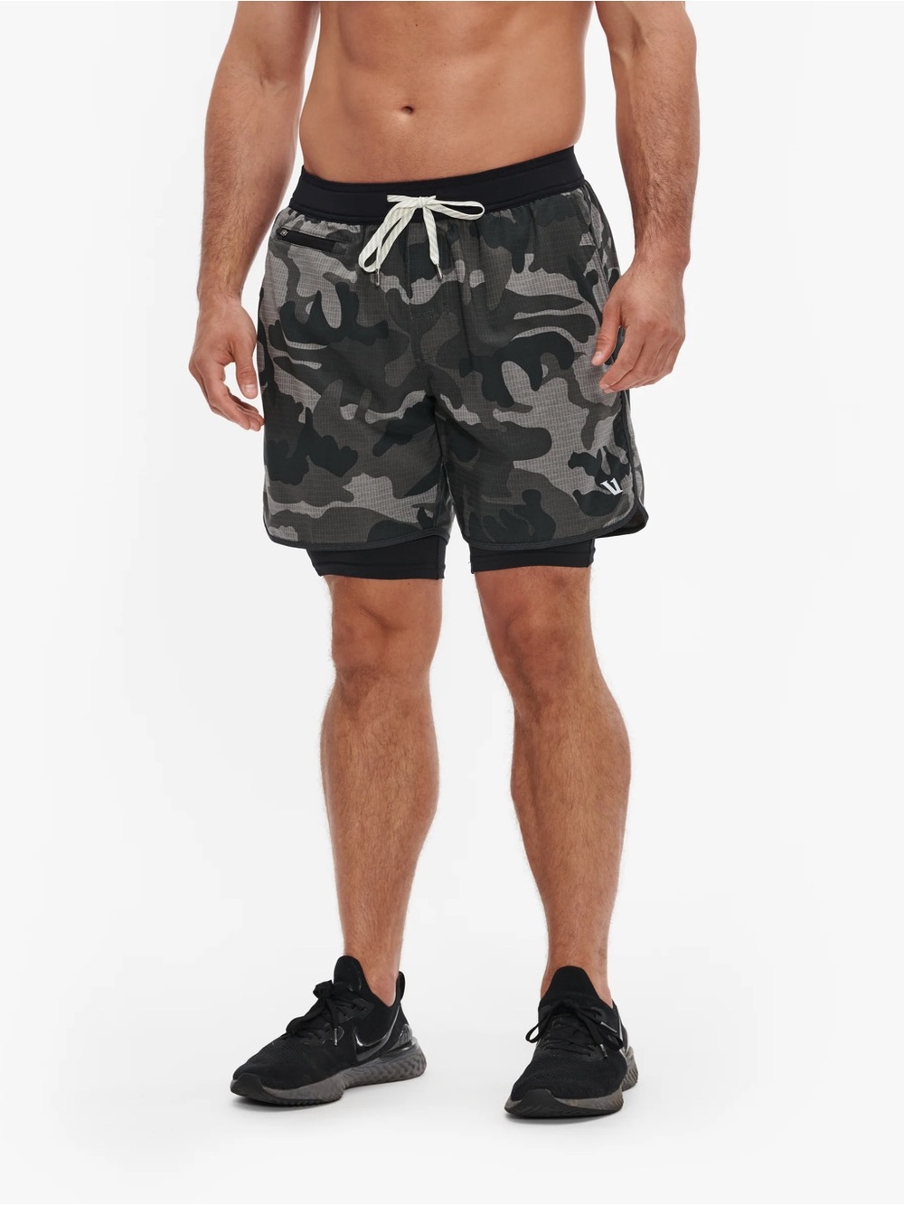 Vuori Stockton Men's Athletic Shorts Camo - Picture 1 of 6